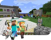Minecraftの学習画面