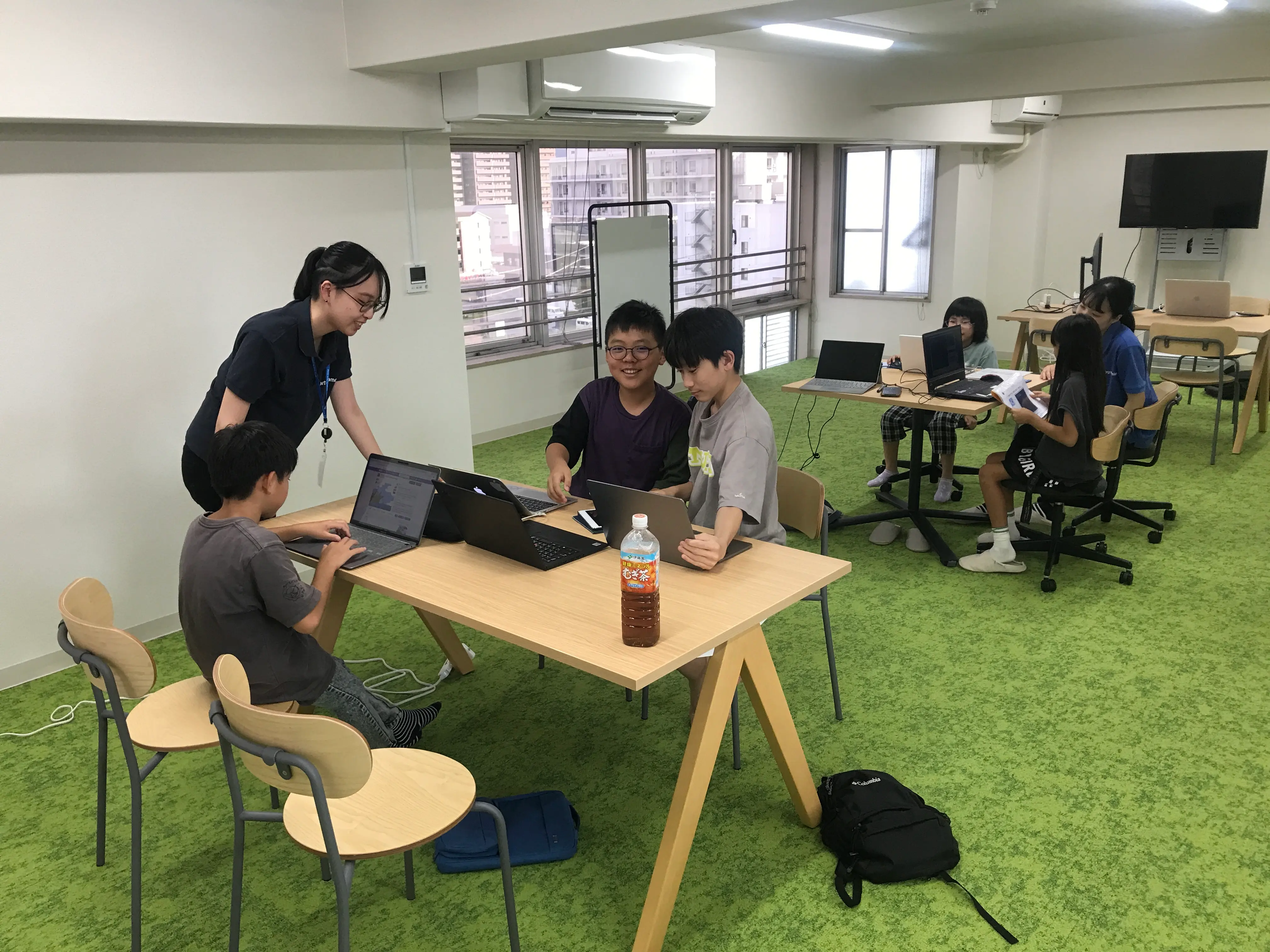 授業スタートの様子