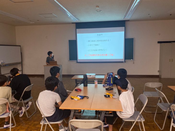 作品発表会の様子