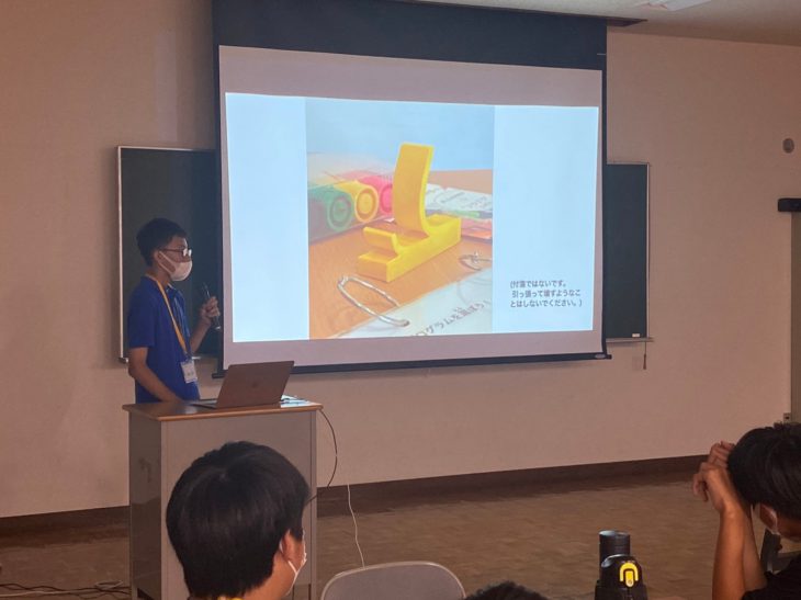 作品発表会の様子