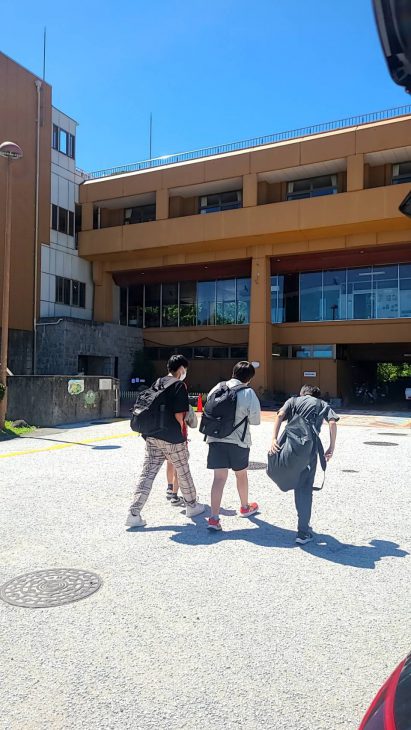 移動の様子